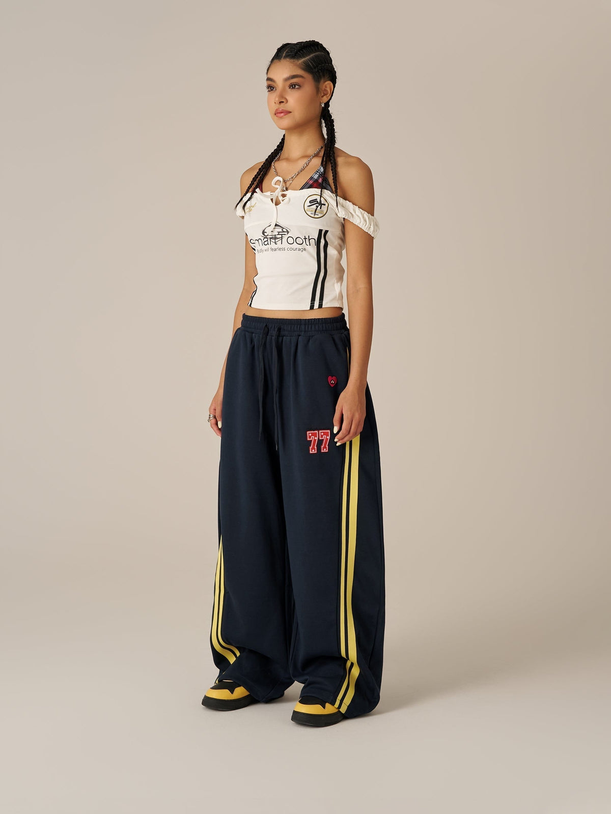 Aelfric Eden Stripe Baggy Barrel Sweatpants