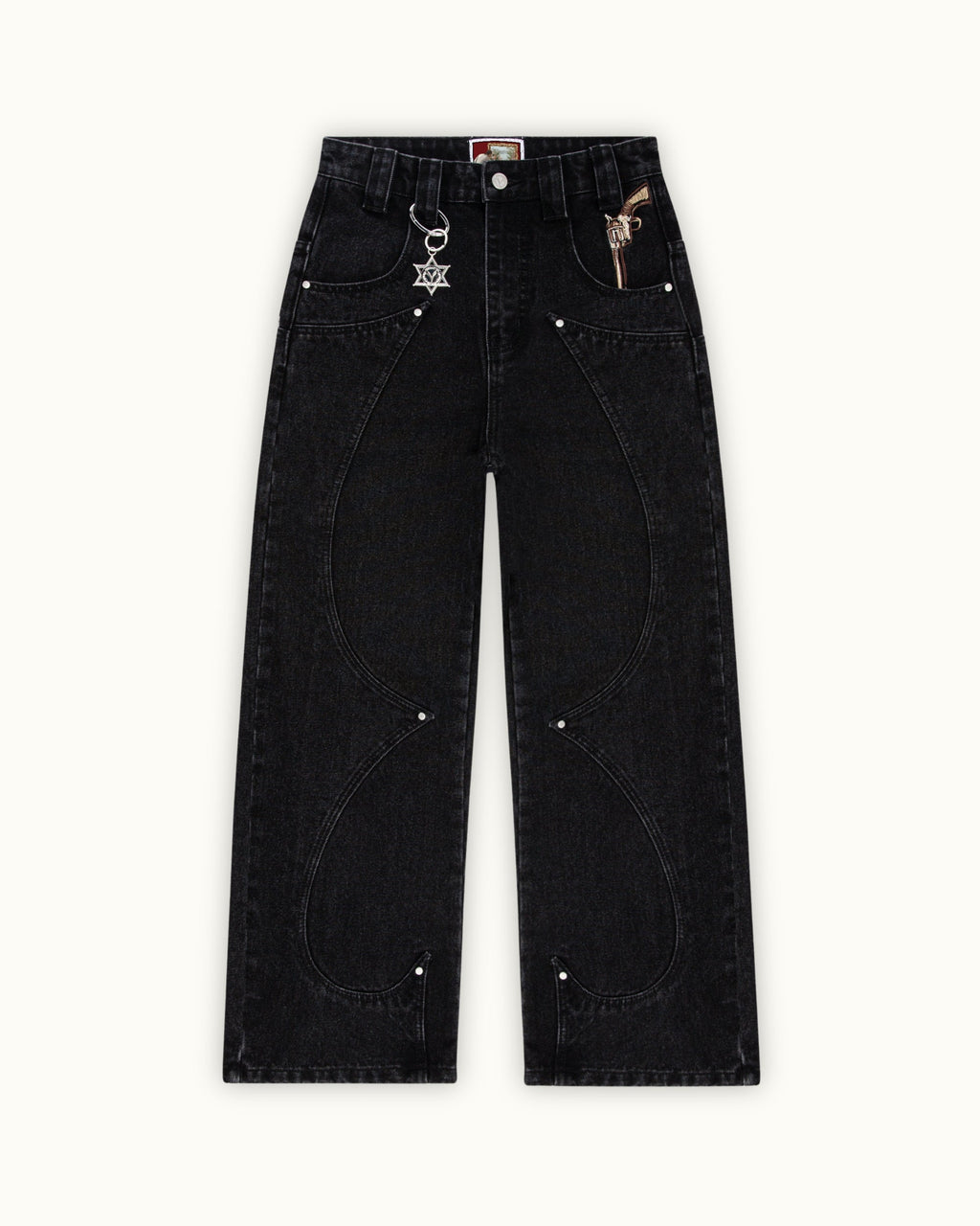 Fast Draw Black Denim