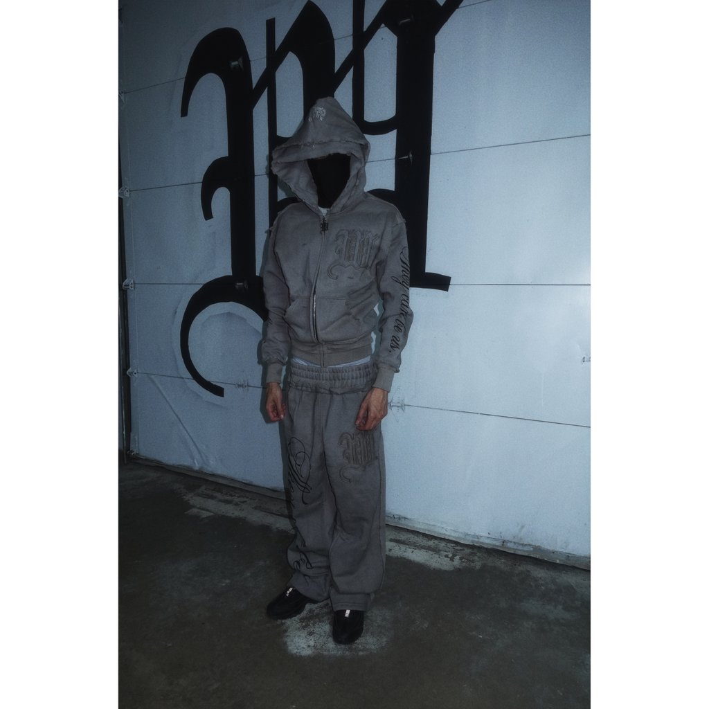 "RAW CEMENT" HIDDEN SINS SWEATSUIT