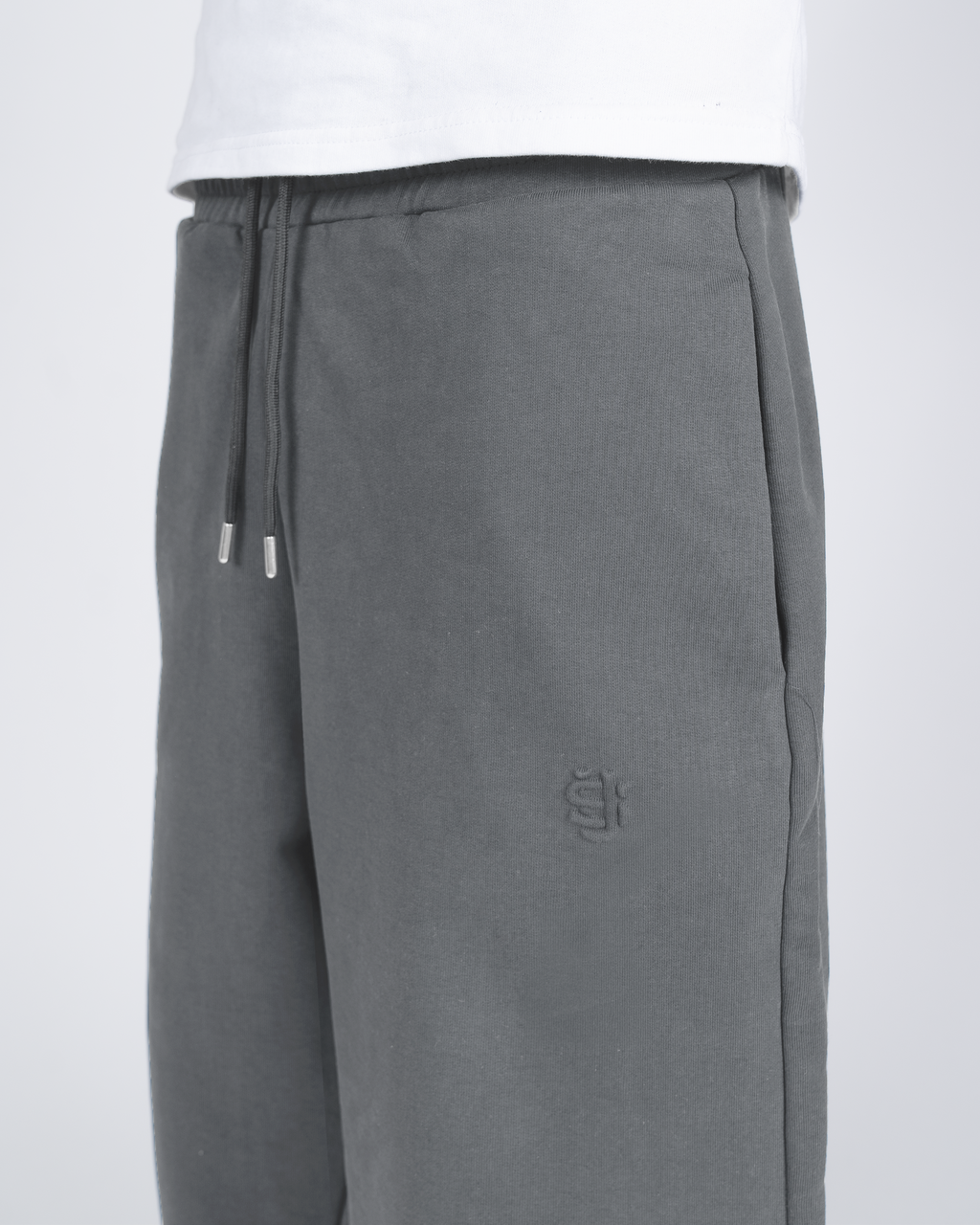 SU ZIP JOGGER - ANTHRAZIT