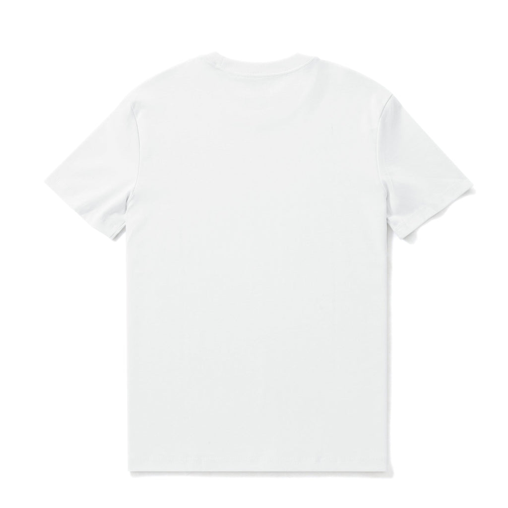 Hawaiian Tee For Men Dragon Dance Tee Crew Neck 100% Cotton - WHITE