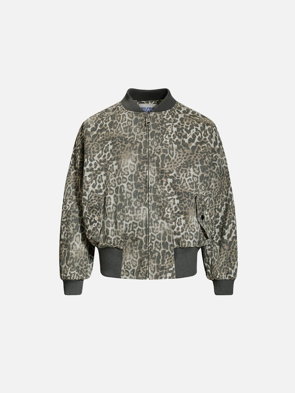 Aelfric Eden Leopard Bomber Jacket