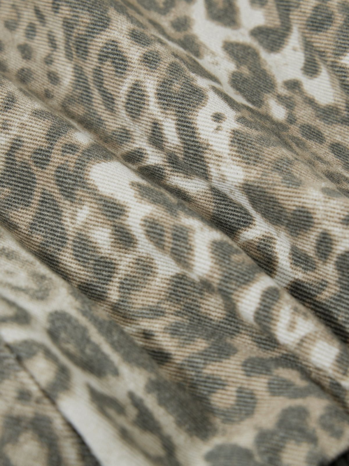 Aelfric Eden Leopard Bomber Jacket