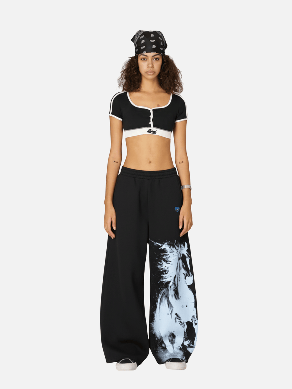 Aelfric Eden Horse Graphic Baggy Barrel Sweatpants