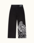 Black Crescent Pants