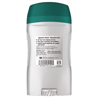Speed Stick Solid Deodorant Fresh Scent Aluminum Free 3oz/2pk - New
