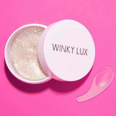Winky Lux Wakey Wakey Hydrogel Eye Patches - 60 ct: Brightening, Hydrating, With Hyaluronic Acid, Vegan