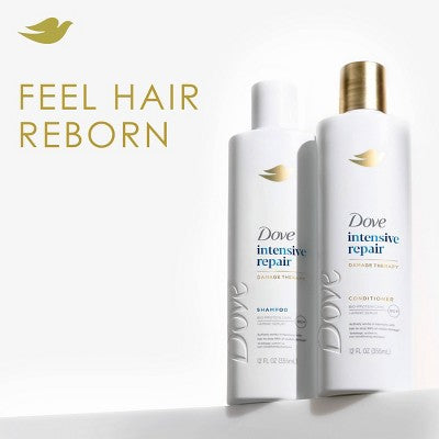 Dove Beauty Intensive Repair Shampoo & Conditioner Set for Damaged Hair  12 fl oz/ 2ct - New