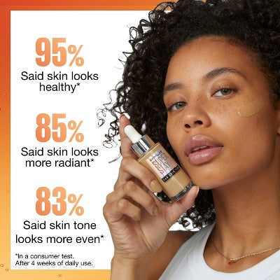Maybelline Super Stay 24HR Skin Tint Foundation Serum 118 1 fl oz - Imperfect Container
