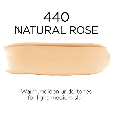 L'Oreal Paris Infallible 32HR Fresh Wear Foundation SPF 25 440 Natural Rose 1 fl oz - New