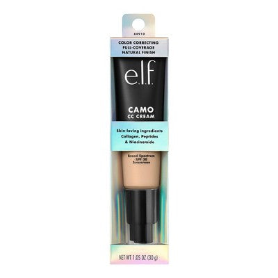 e.l.f. Camo CC Cream 120 N Fair 1.05oz - Imperfect Box