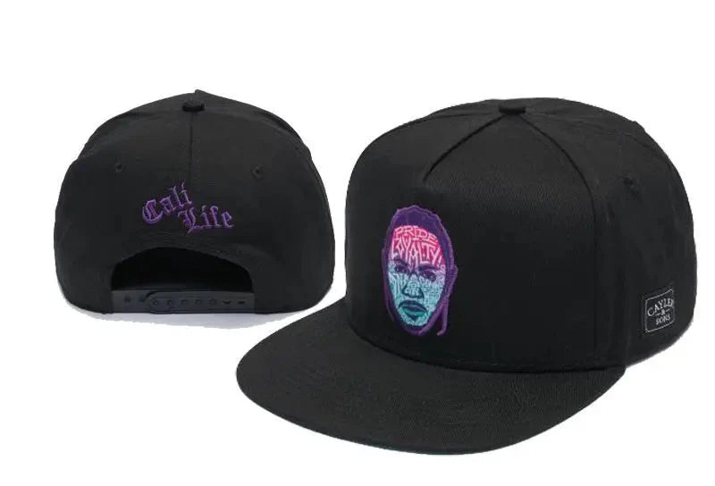 Classic Snapback Hat – Flat Bill Adjustable Baseball Cap