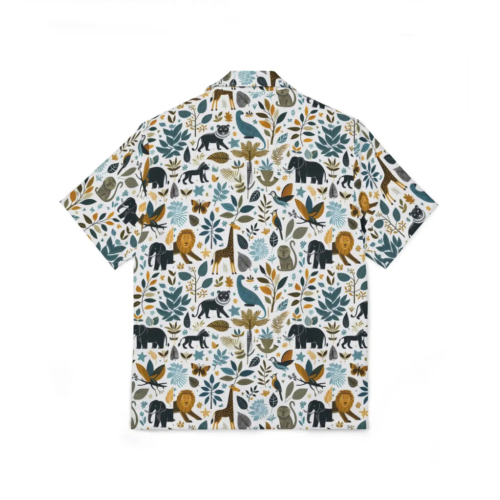 Hawaiian Camp Shirt – Bold Nature Prints - Dipaliz