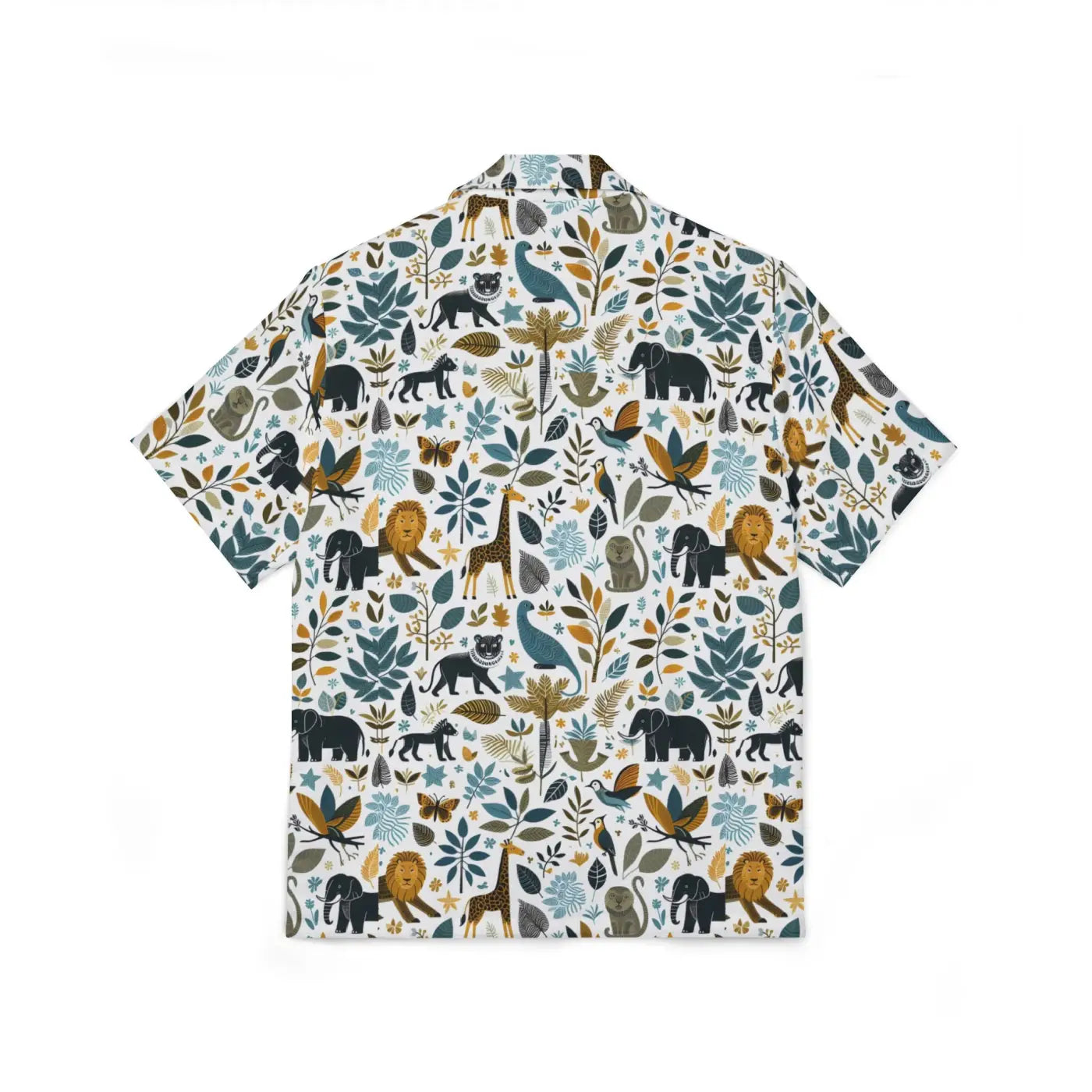 Hawaiian Camp Shirt – Bold Nature Prints - Dipaliz