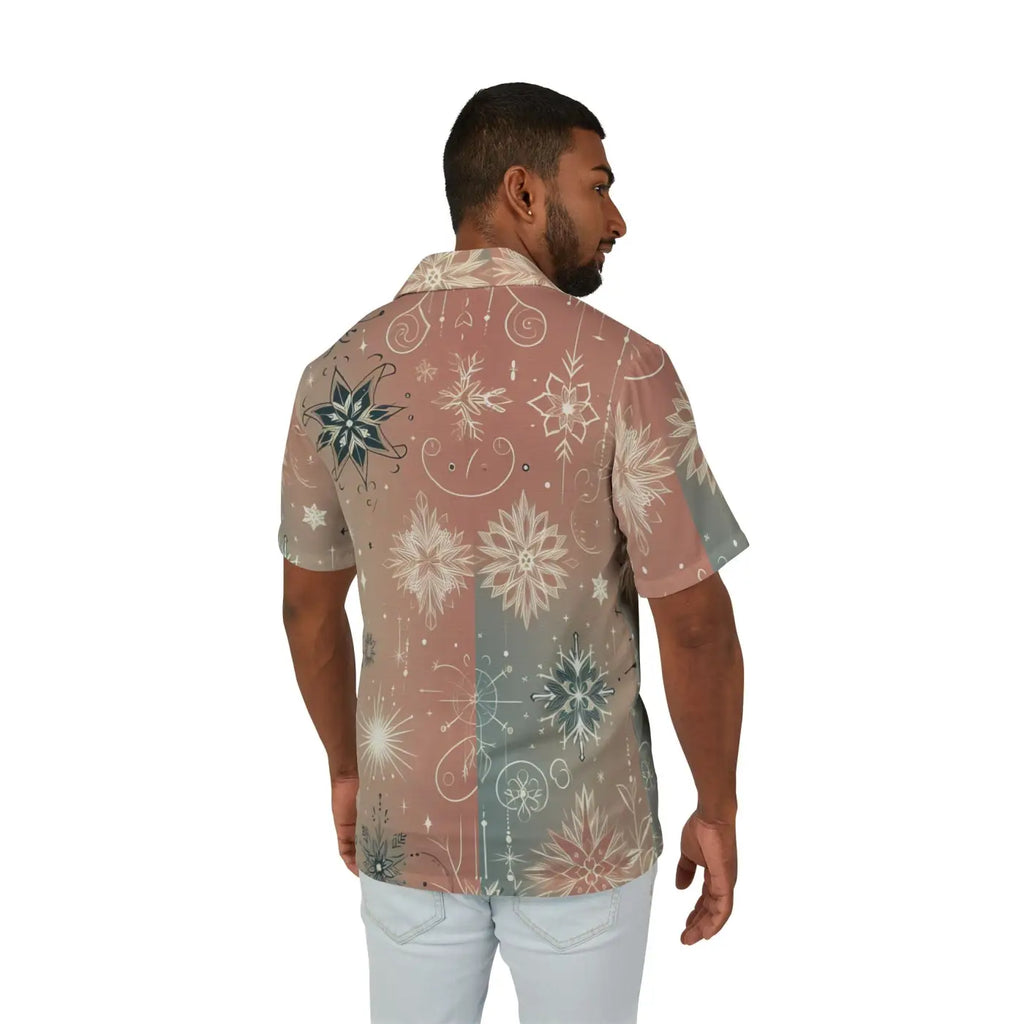 Hawaiian Camp Shirt – Christmas Sparkle - Dipaliz