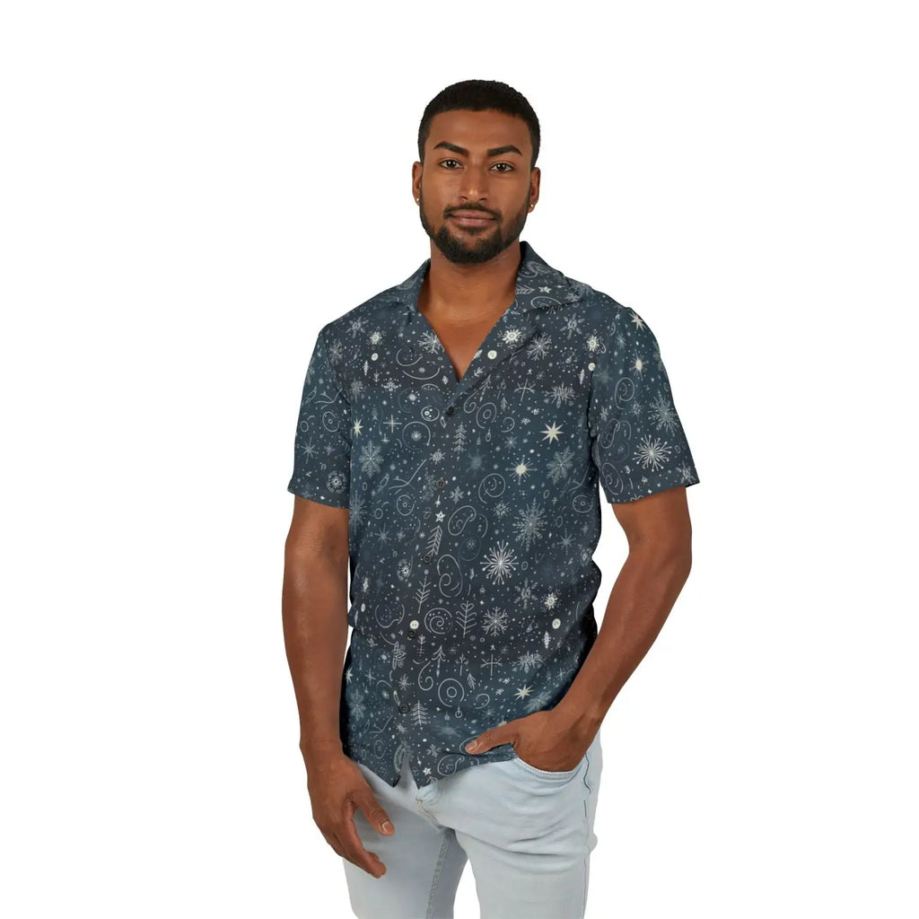 Christmas Hawaiian Camp Shirt – Festive Chic - Dipaliz