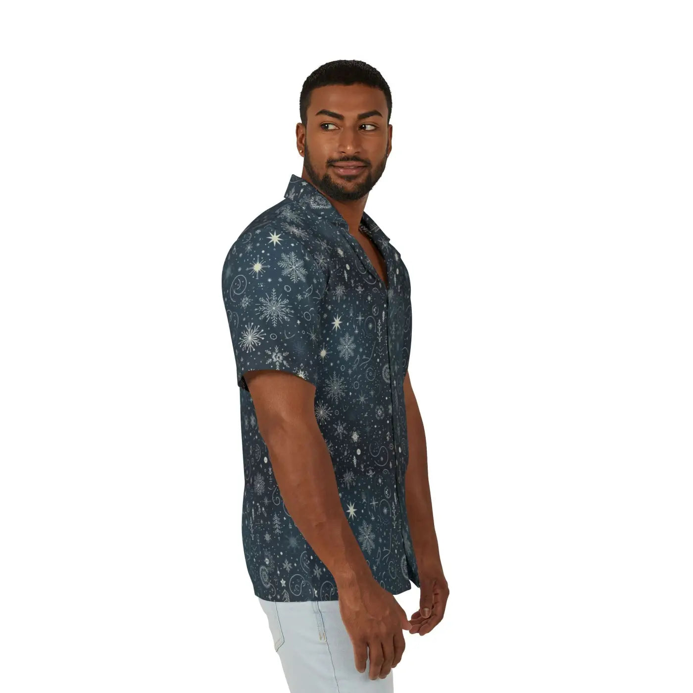 Christmas Hawaiian Camp Shirt – Festive Chic - Dipaliz