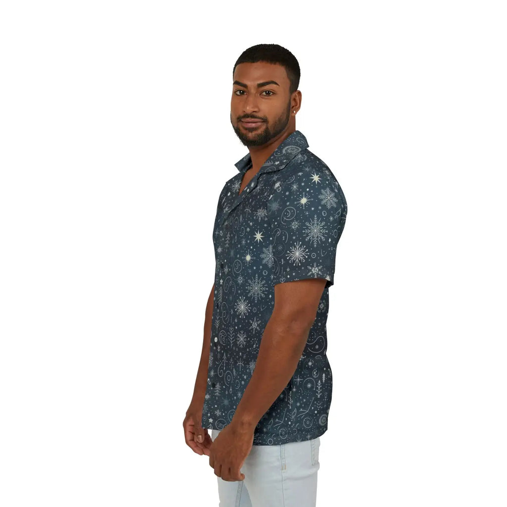 Christmas Hawaiian Camp Shirt – Festive Chic - Dipaliz
