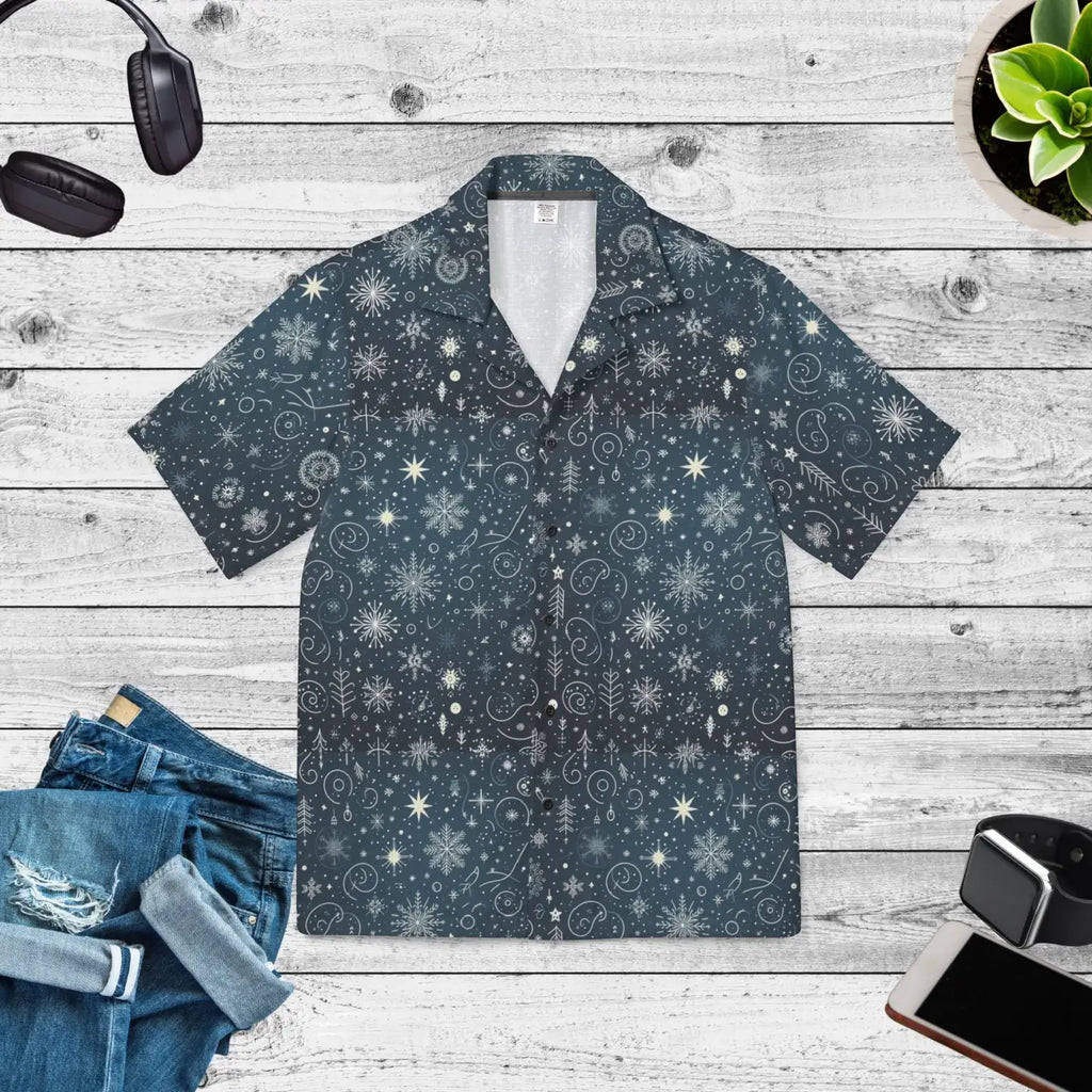 Christmas Hawaiian Camp Shirt – Festive Chic - Dipaliz