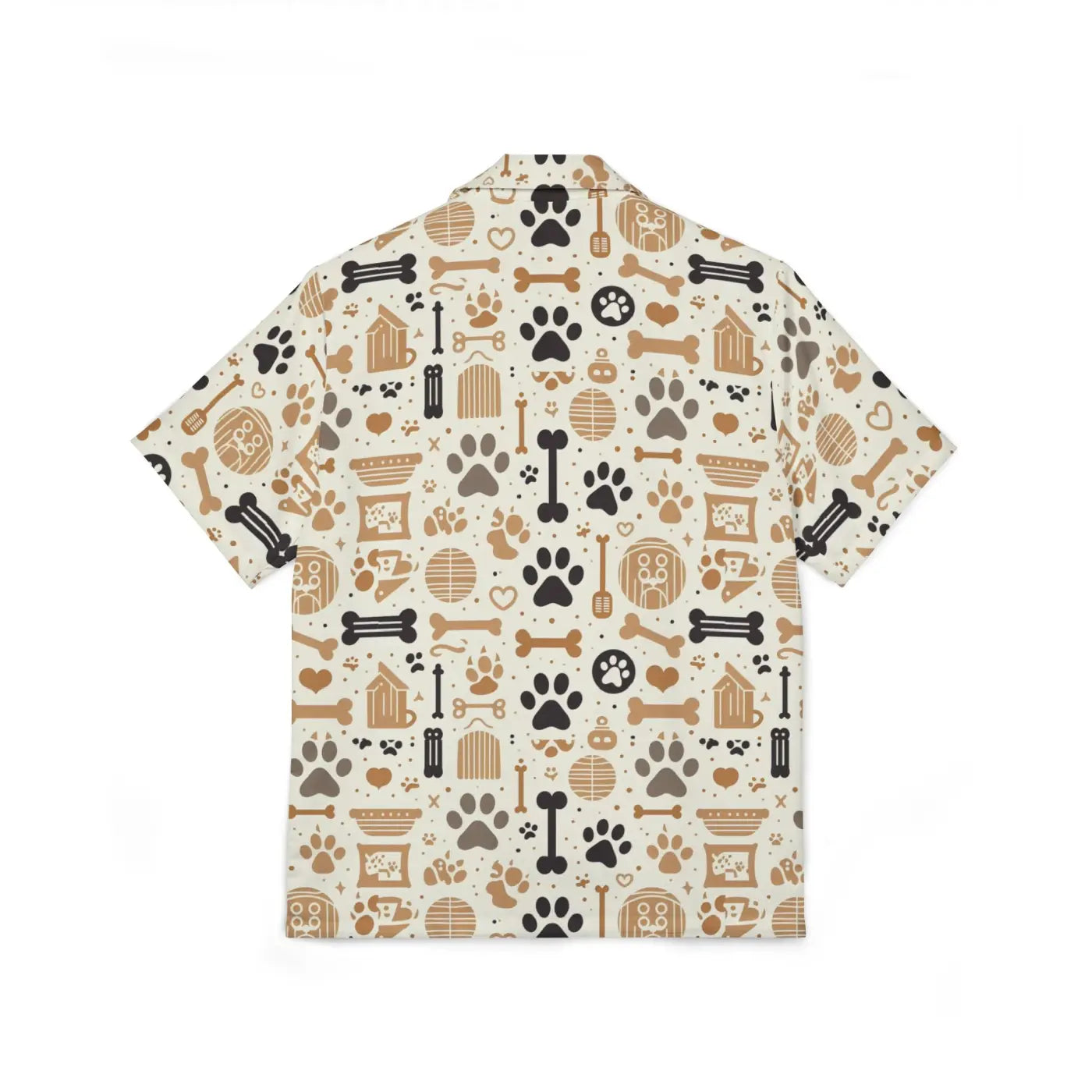 Dog Lover’s Hawaiian Camp Shirt – Summer Style - Dipaliz