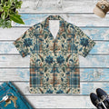 Floral Plaid Hawaiian – Breathable Summer - Dipaliz