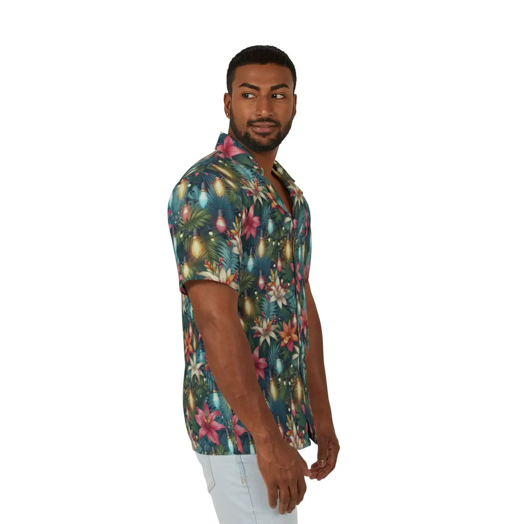 Festive Hawaiian Camp Shirt – Women Holiday - Dipaliz