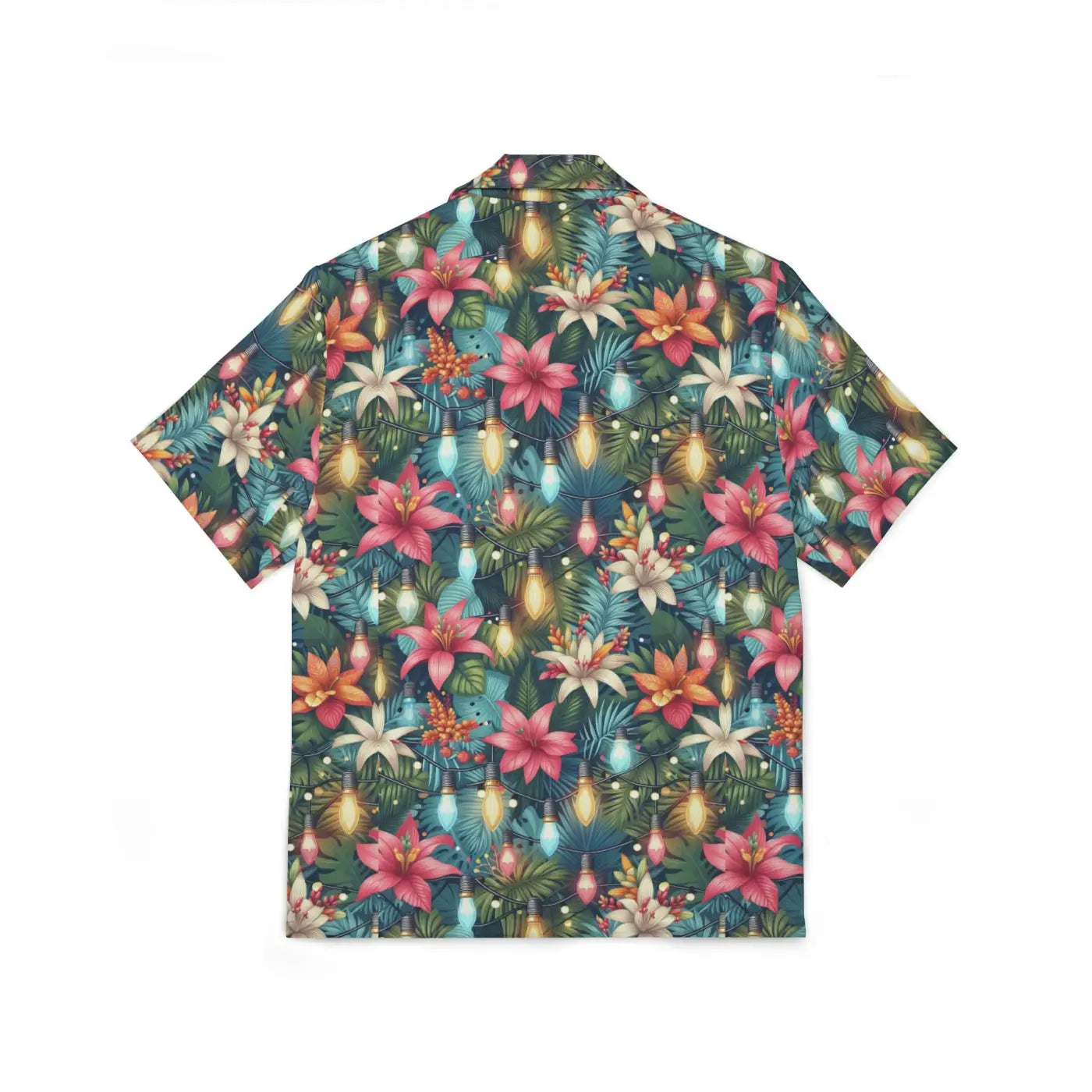 Festive Hawaiian Camp Shirt – Women Holiday - Dipaliz