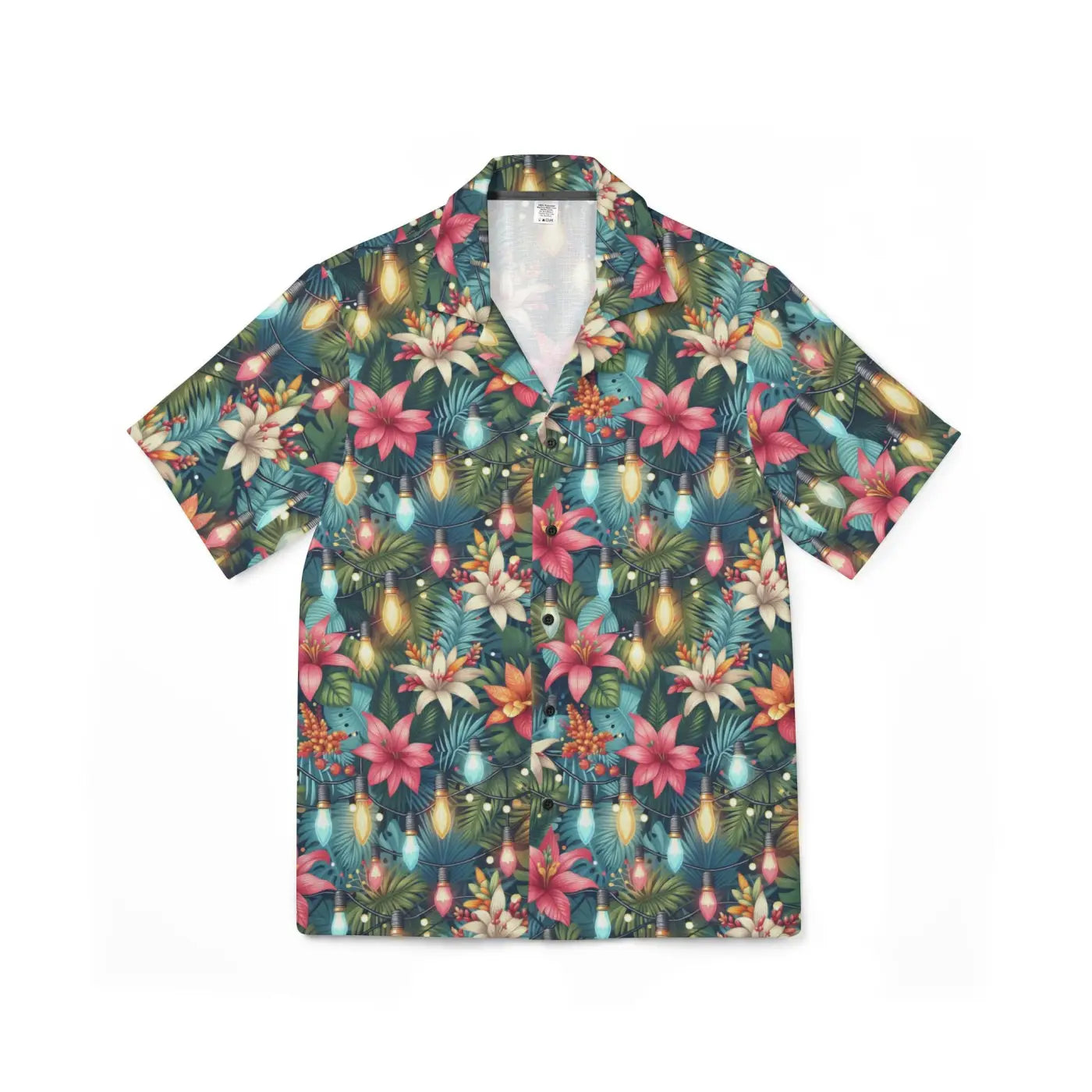 Festive Hawaiian Camp Shirt – Women Holiday - Dipaliz