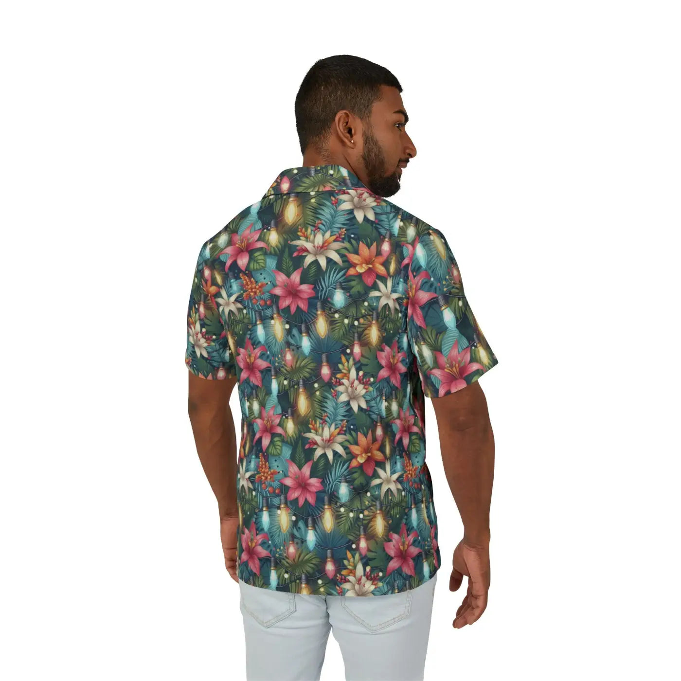 Festive Hawaiian Camp Shirt – Women Holiday - Dipaliz