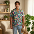 Festive Hawaiian Camp Shirt – Women Holiday - Dipaliz