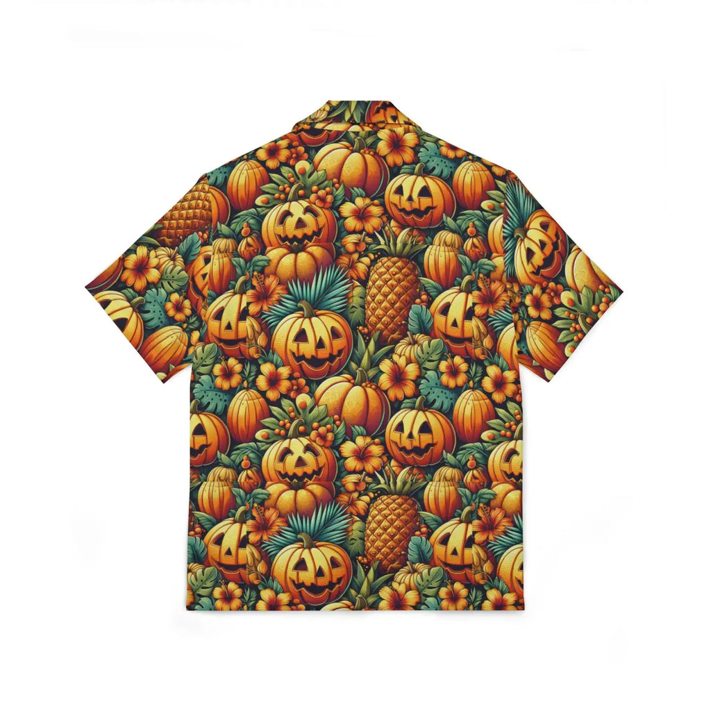 Jack Lantern Hawaiian Camp Shirt – Palm Leaves - Dipaliz