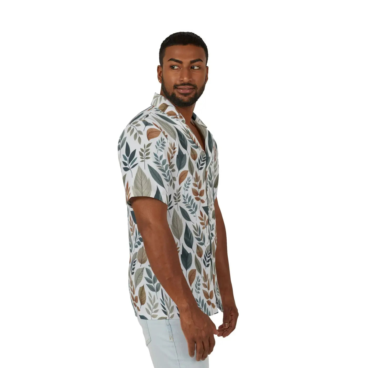 Vibrant Hawaiian Camp Shirt – Tropical Linen - Dipaliz