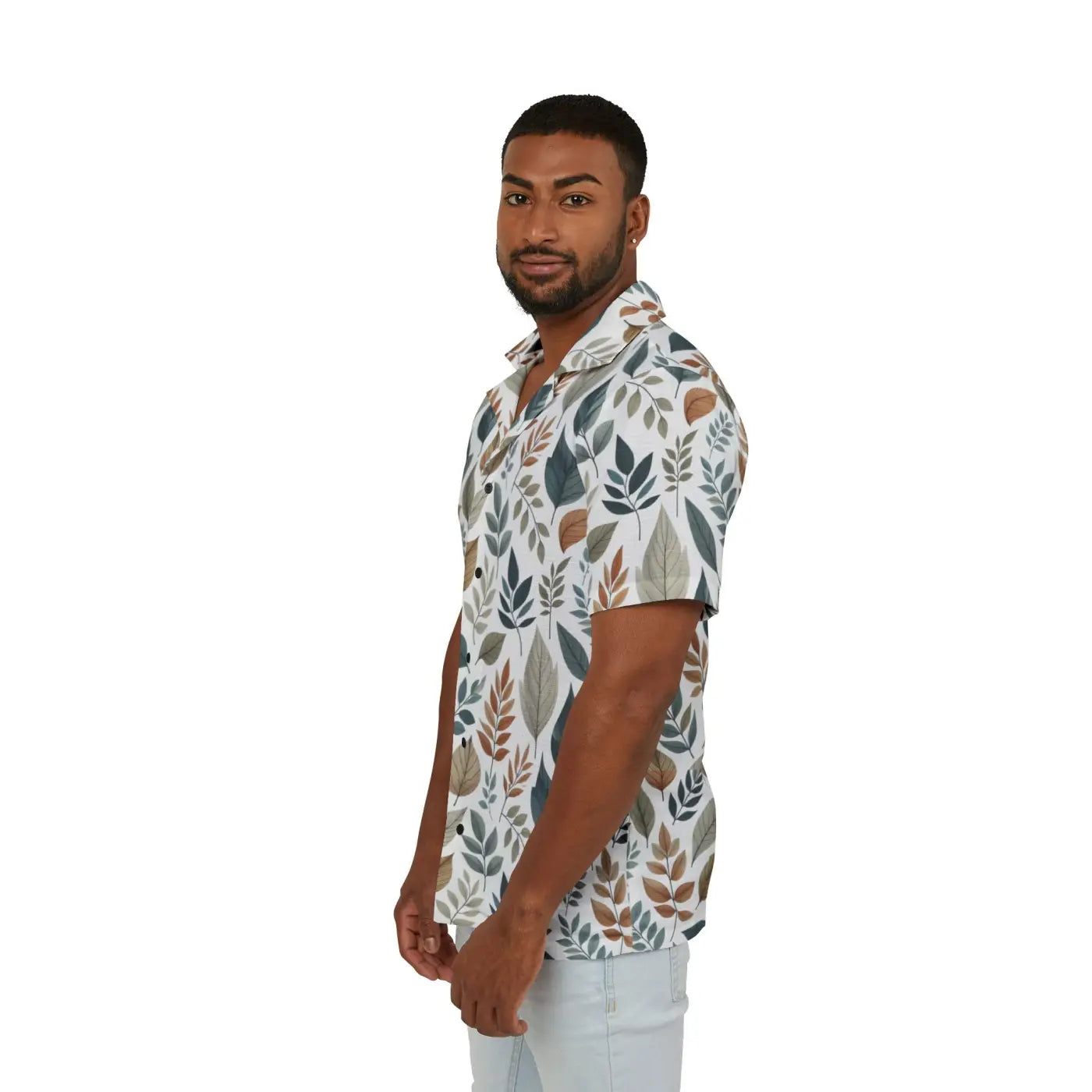 Vibrant Hawaiian Camp Shirt – Tropical Linen - Dipaliz