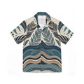 Wave Prints Hawaiian Camp Shirt – Summer Vibes - Dipaliz