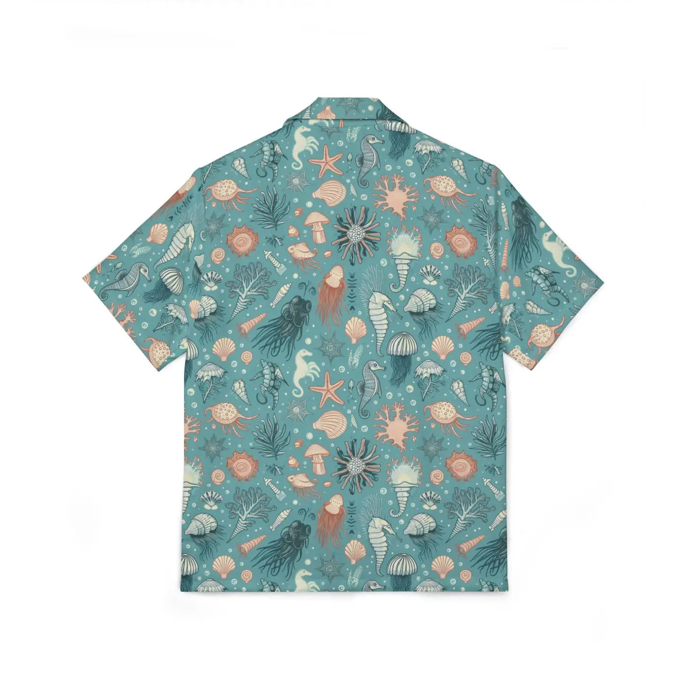 Vibrant Hawaiian Camp Marine Animals Linen - Dipaliz