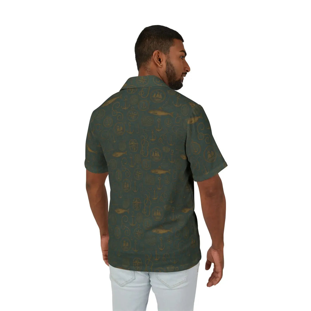Hawaiian Camp Shirt – Tropical Flair Cotton - Dipaliz
