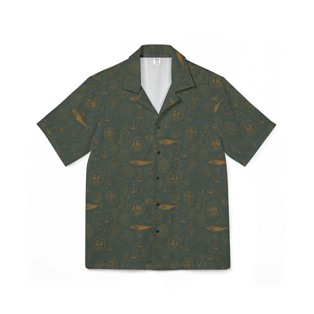 Hawaiian Camp Shirt – Tropical Flair Cotton - Dipaliz