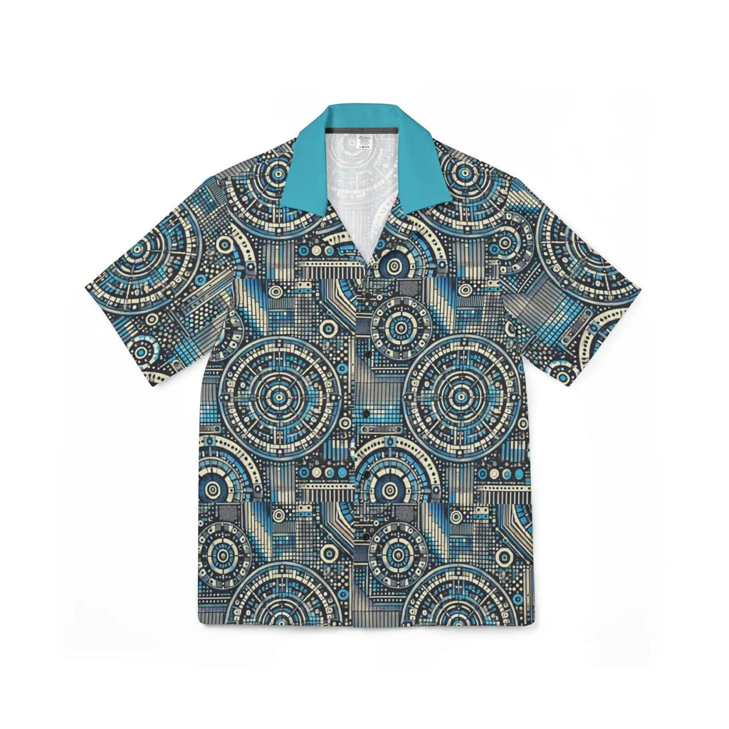 Hawaiian Camp Shirt – Vibrant Summer Beach Vibes - Dipaliz