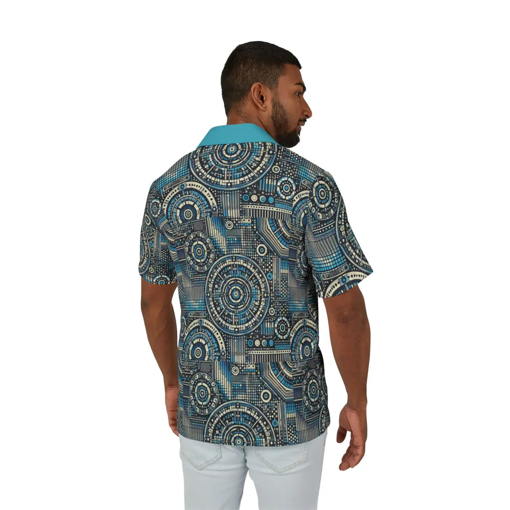 Hawaiian Camp Shirt – Vibrant Summer Beach Vibes - Dipaliz