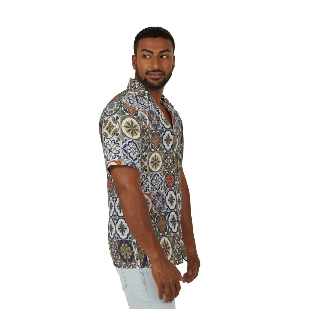 Hawaiian Camp Shirt – Tropical Energy Cotton - Dipaliz