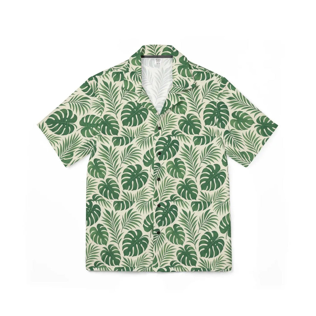 Lush Leaf Hawaiian Camp Shirt – Tropical Vibes - Dipaliz