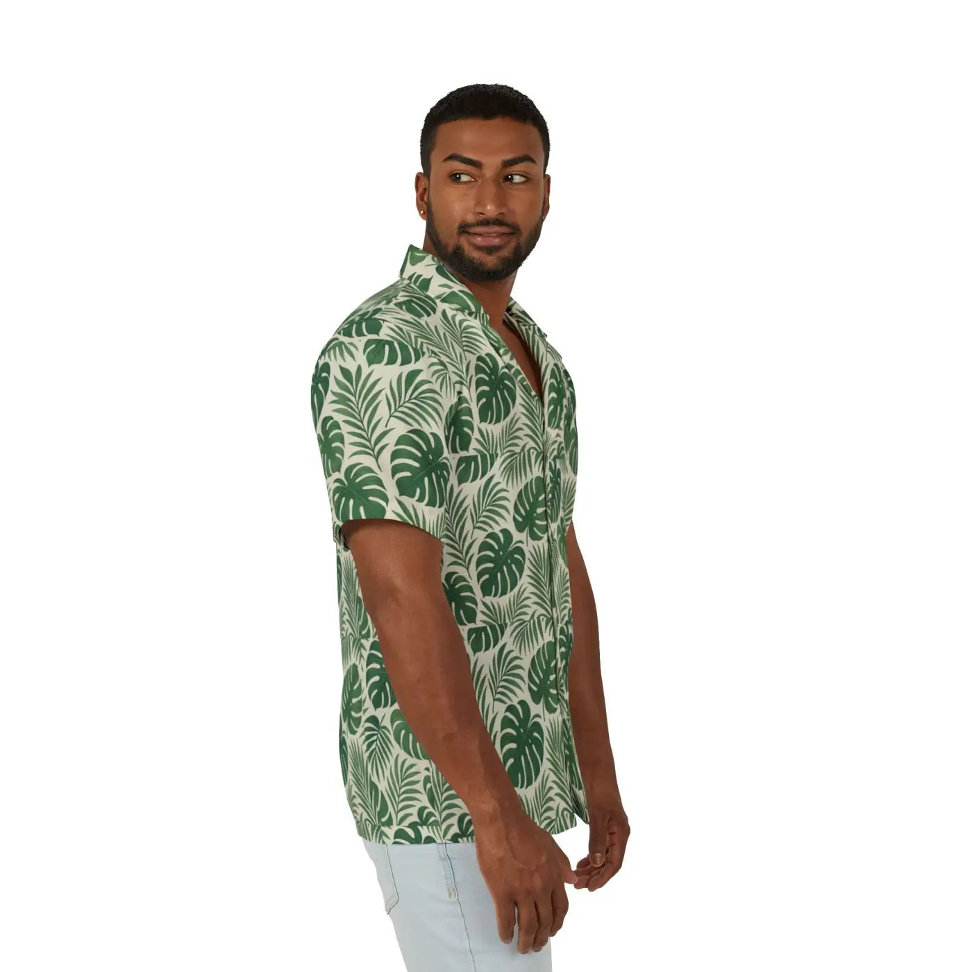 Lush Leaf Hawaiian Camp Shirt – Tropical Vibes - Dipaliz
