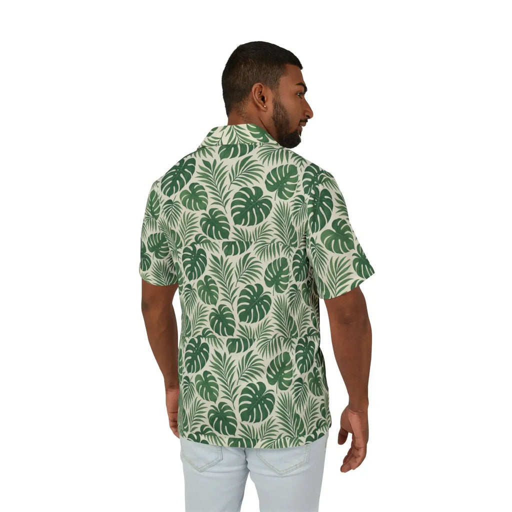 Lush Leaf Hawaiian Camp Shirt – Tropical Vibes - Dipaliz