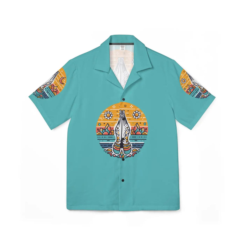 Men’s Namaste Hawaiian Camp Shirt – Summer - Dipaliz