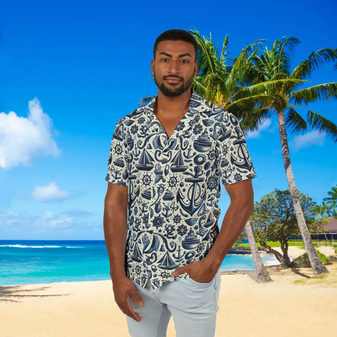 Hawaiian Camp Shirt – Vibrant Style Organic - Dipaliz