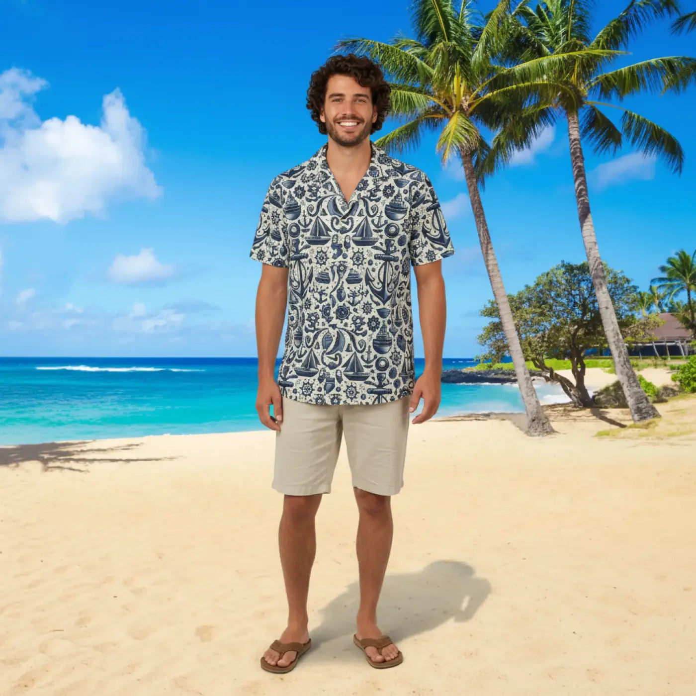 Hawaiian Camp Shirt – Vibrant Style Organic - Dipaliz