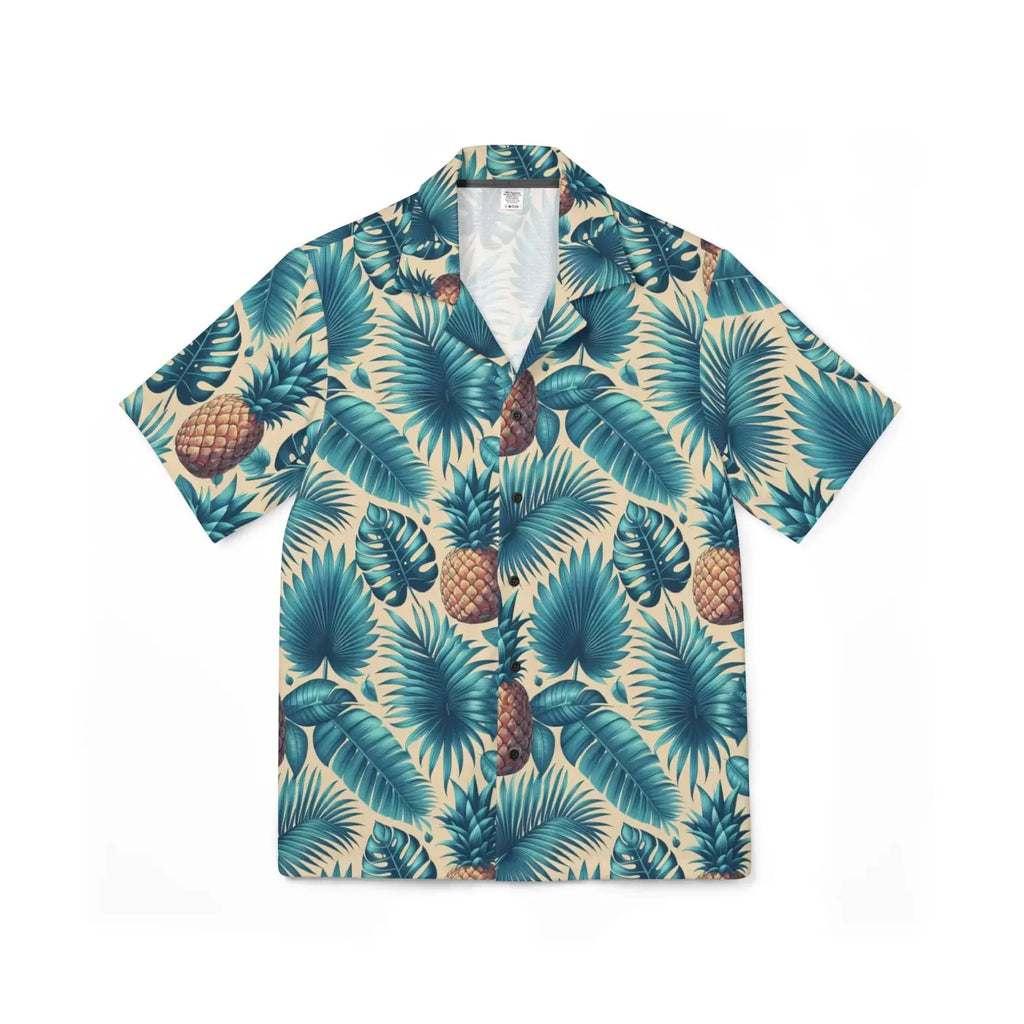 Tropical Hawaiian Camp Shirt – Linen Style - Dipaliz