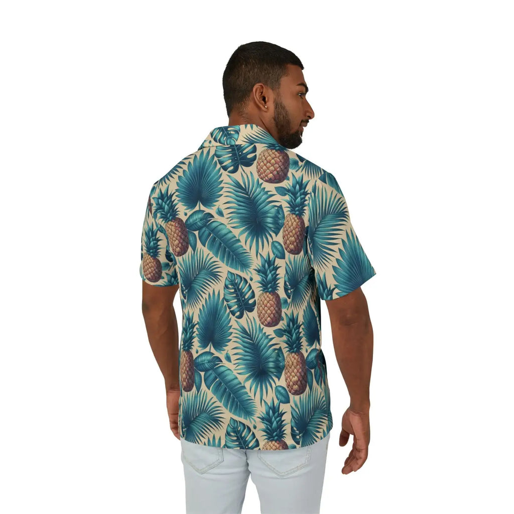 Tropical Hawaiian Camp Shirt – Linen Style - Dipaliz
