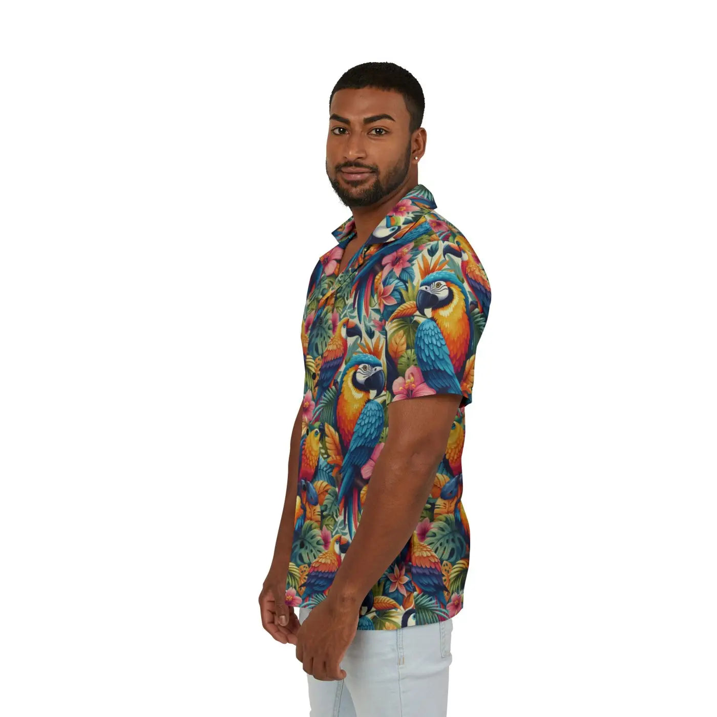 Men’s Hawaiian Camp Shirt – All-over Print - Dipaliz
