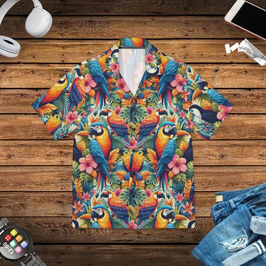 Men’s Hawaiian Camp Shirt – All-over Print - Dipaliz
